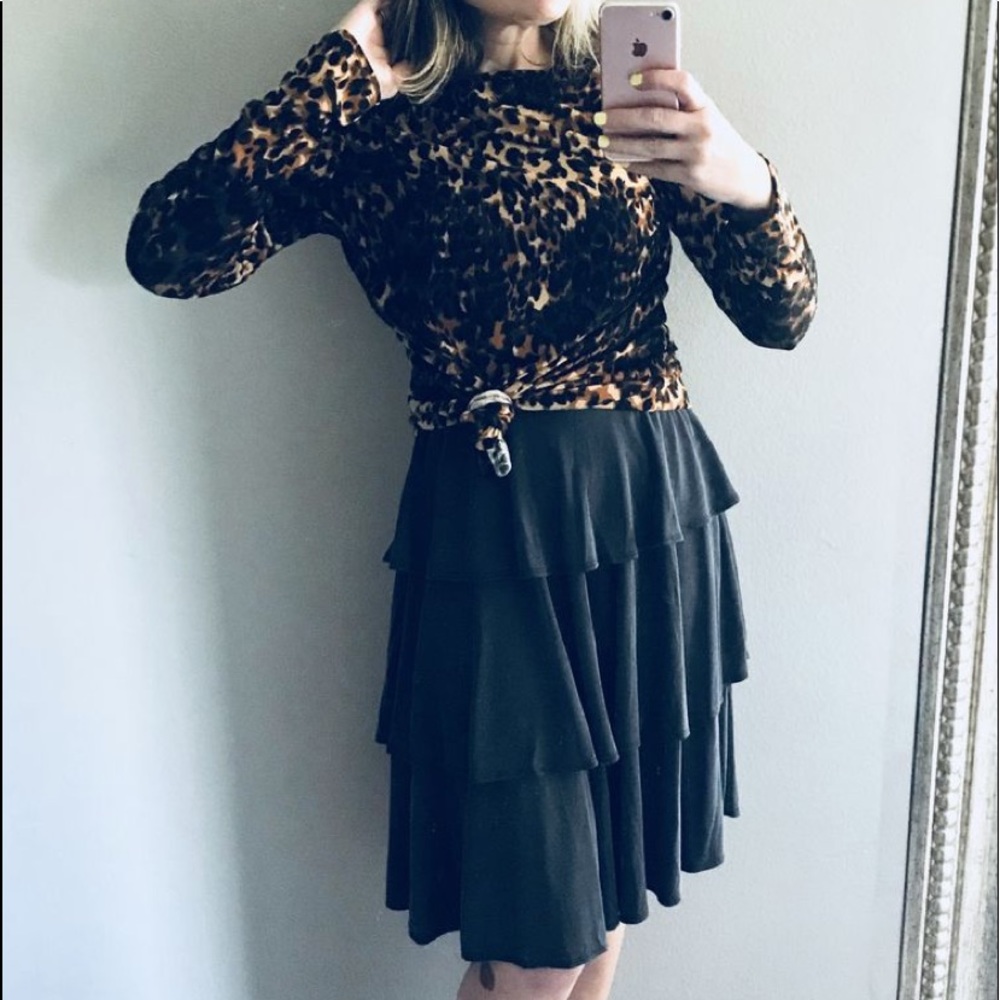 NWOT LEOPARD LONG SLEEVE